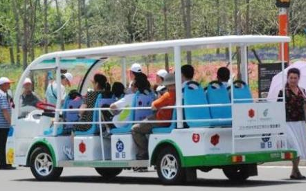低碳石家莊電動(dòng)觀光車(chē)發(fā)揮重要作用