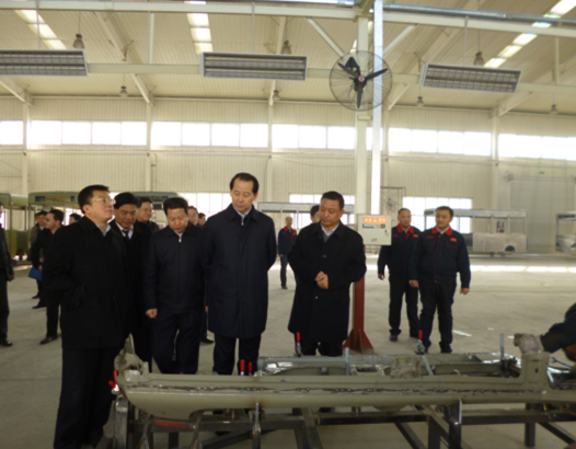 1月22日，石家莊市委副書記、市長(zhǎng)王亮到我公司調(diào)研調(diào)研