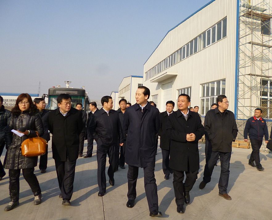 1月22日，石家莊市委副書記、市長(zhǎng)王亮到我公司調(diào)研調(diào)研