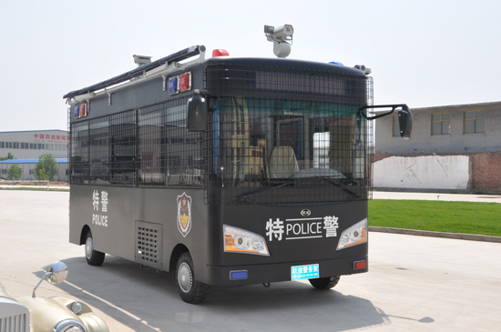 天津漢沽安保“1+1”，定制移動警務室