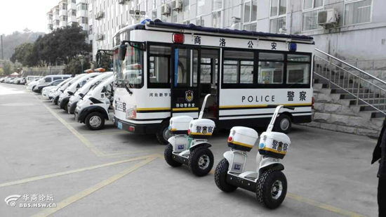轉(zhuǎn)載！商洛公安獲贈的電動巡邏車、單警雙輪車將投入春節(jié)安保
