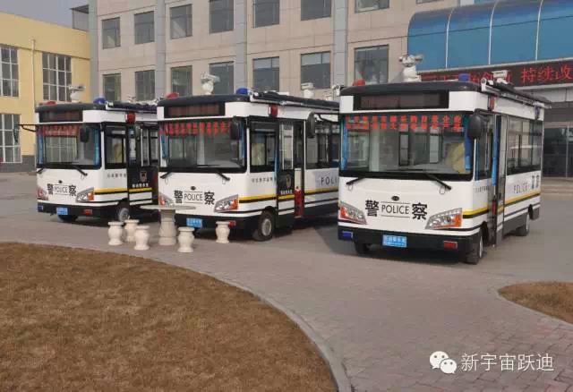 躍迪移動警務室發(fā)車南通，方便群眾求助，提升群眾安全感