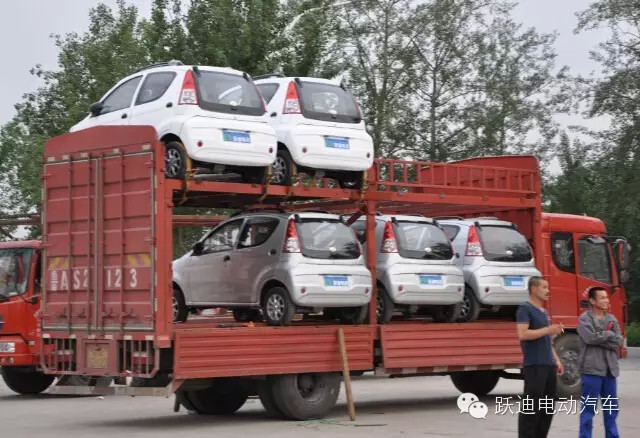 躍迪電動汽車，總裝下線發(fā)車湖南