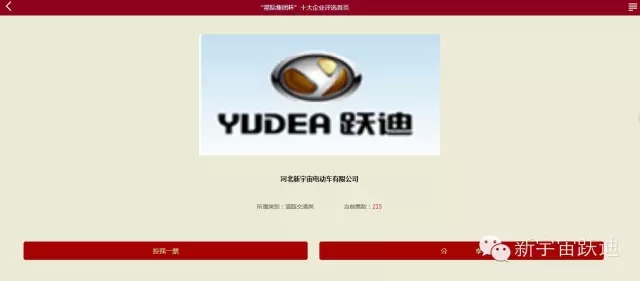 給躍迪投票—2015年度“十大最受關(guān)注特種裝備企業(yè)”評選終端對決已開戰(zhàn)?。?！