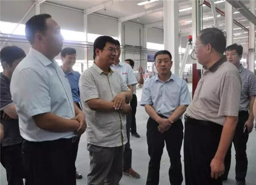 陜西省工信廳廳長實(shí)地視察