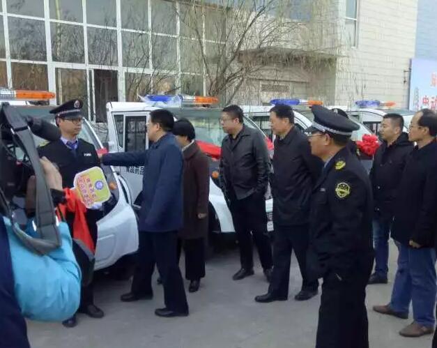 躍迪電動巡邏車新裝上陣，開啟滕州食藥監(jiān)體系新征程