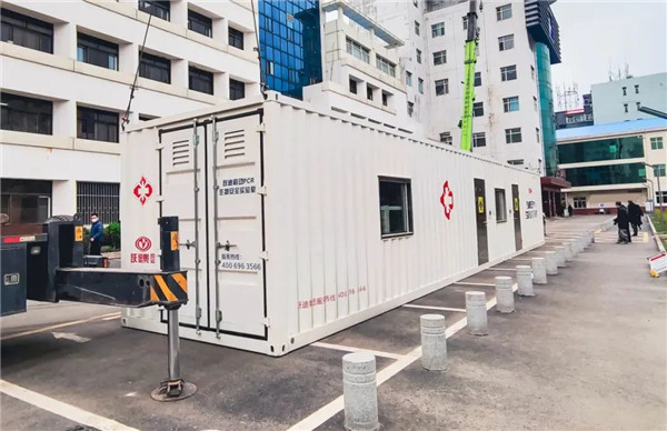 及時部署、快速檢測——躍迪移動PCR核酸檢測方艙在行動