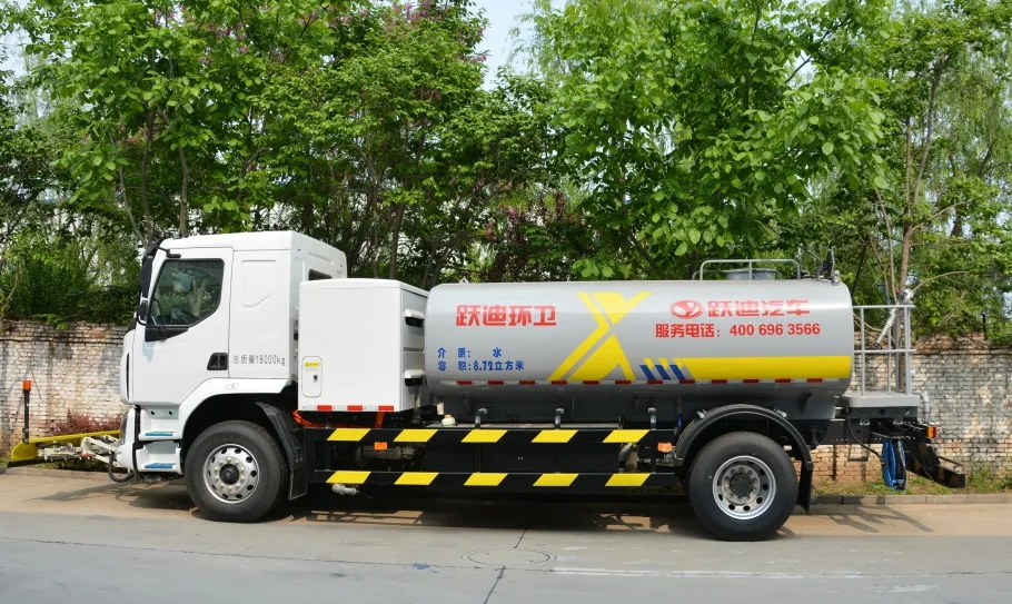 躍迪純電動高壓清洗車—以高壓之力，凈城市之塵