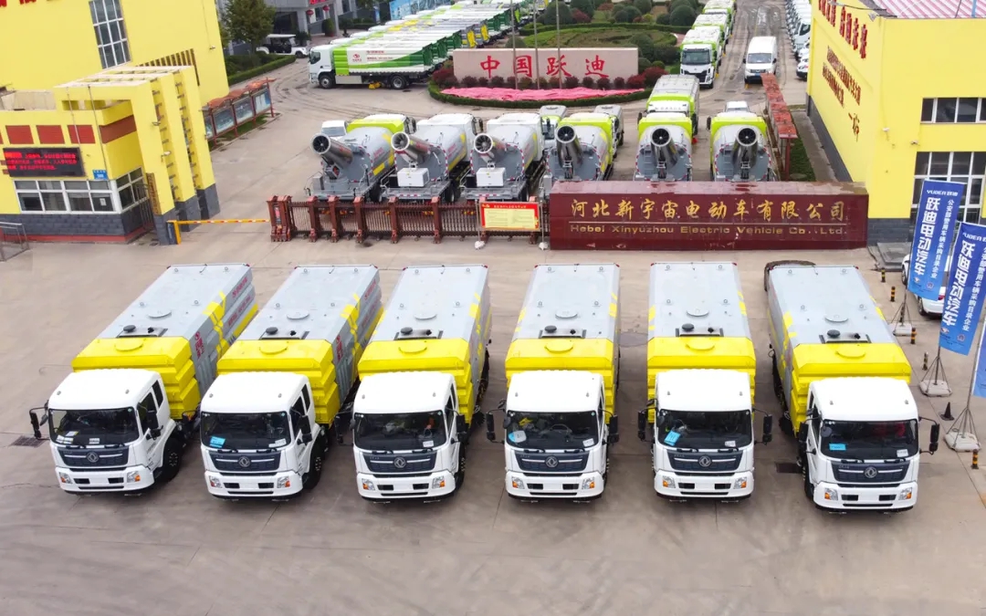 躍迪純電動高壓清洗車—以高壓之力，凈城市之塵
