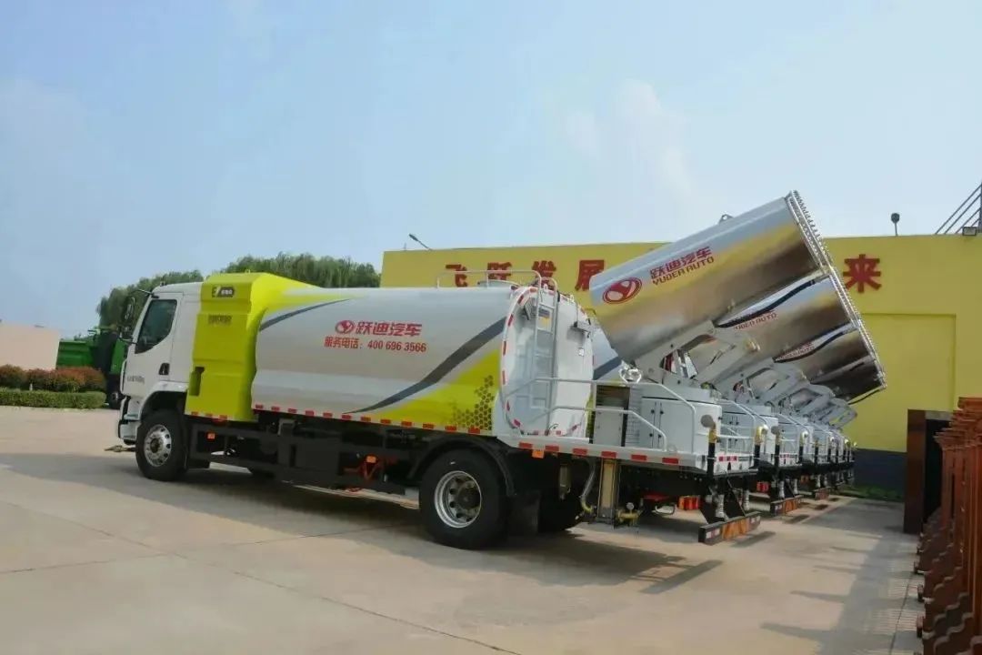 躍迪新能源小型洗掃車｜科技助力，清潔更高效